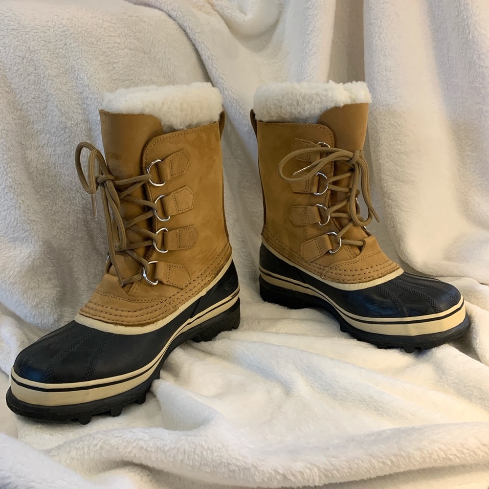 brand new sorel caribou snow boots
